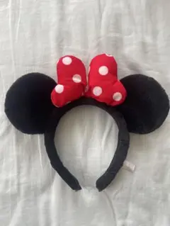 ディズニー ミニー カチューシャ ドット