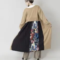 オズモーシスOSMOSIS 2WAYバックプリーツニットカーディガン&ワンピース