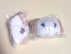 mikko characters スフレ マスコット　　フェイスポーチ　2点