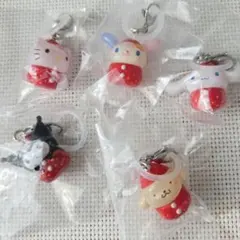 サンリオキャラクターズ いちごめじるしアクセサリー セミコンプリート