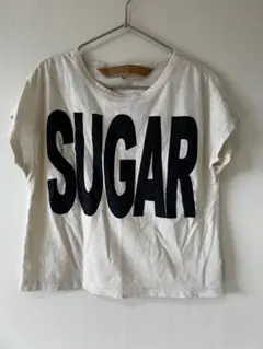 カムチャットアンドクロゼット　SUGARプリント　オフホワイト　Tシャツ　Ｍのサムネイル