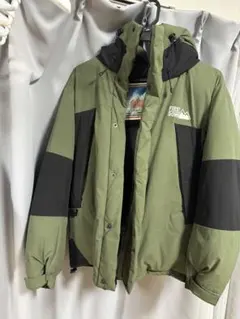 FIRST DOWN フード付きダウンジャケット Lサイズ