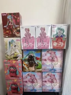 初音ミク フィギュア 7点セット 桜ミク ぬーどるストッパー