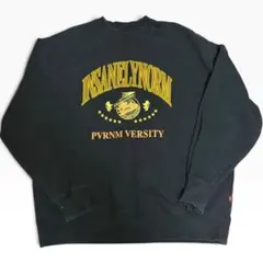 【美品】KOOKY'N クーキー アーチロゴ スウェット トレーナー 黒 F