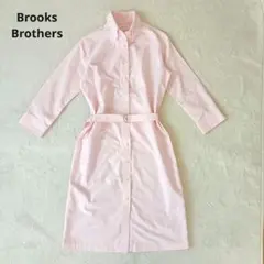 Brooks Brothers シャツワンピース ベルト付き サイズ4 ピンクのサムネイル