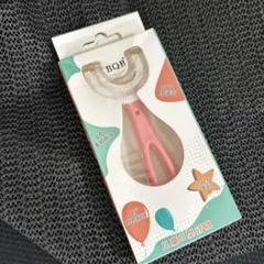 子供用 U型歯ブラシ ピンク 2-5歳