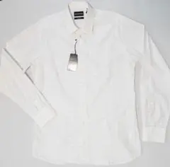 新品★正規品★エンポリオアルマーニ 白チェック柄シャツ 15.5/39cm