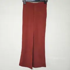 アメリカンホリック/フレアパンツ/テラコッタ/オレンジ/Sサイズ/