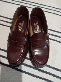 HARUTA バーガンディ ローファー 23.5cm