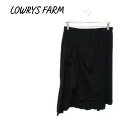 ローリーズファーム 【F】 裾変形 スカート ゴムウエスト ゆったり 春夏秋