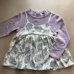 tete a tete テータテート 重ね着風チュニック 110㎝