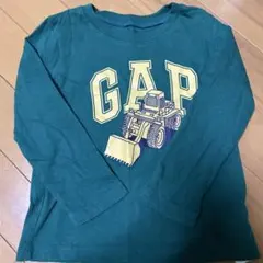 GAP 長袖カットソー ブルドーザー柄