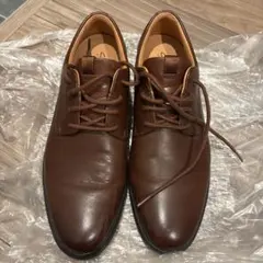 Clarks クラークス　ビジネスシューズ　ブラウン レザーシューズ