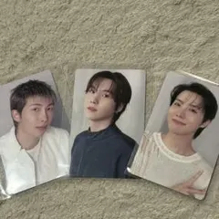 限定品2026 BTS 東京ドームFC特典トレカ　RM・J-HOPE・SUGA