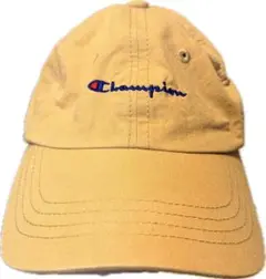 Champion チャンピオン キッズ キャップベージュ53〜55cm綿100%