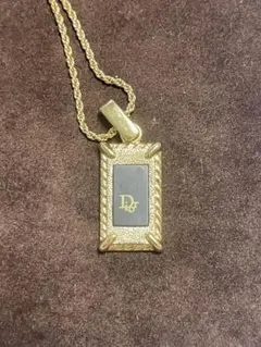 Christian Dior　ディオール　ネックレス　ゴールド