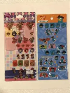 ミニーちゃんめちゃもりシール ディズニー フィニアスとファーブ ぷっくりシール