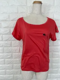バーバリーブルーレーベル 半袖Tシャツ 38 M ピンク ホースロゴのサムネイル