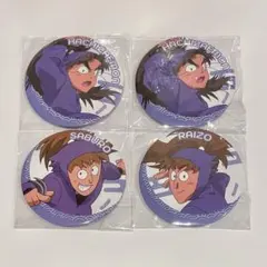 忍たま乱太郎 シャボン玉 ドリーム缶バッジ 竹谷八左ヱ門 不破雷蔵 鉢屋三郎