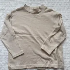 ベージュ　ロンT 110 シンプルフリー