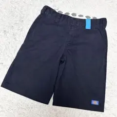 Dickies ハーフパンツ ネイビー ワークショーツ 28 ディッキーズ ロゴのサムネイル