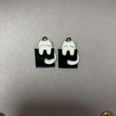 猫のポケットチャーム 2個セット
