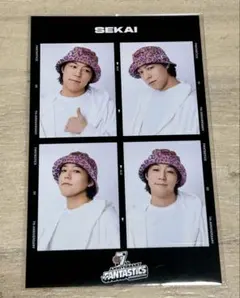 FANTASTICS ロト F賞 フォトステッカー 世界