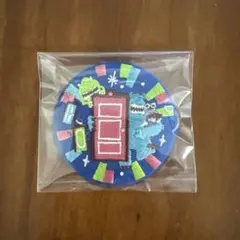 ディズニー　刺繍缶バッチ　モンスターズインク