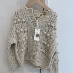 【最終値下げ】rylee&cru ライリーアンドクルー フリンジ カーディガン Rylee + Cru | BOBBLE CARDIGAN - Little Lemonade Days
