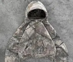 短丈　リアルツリーカモパーカー　ジップフーディー