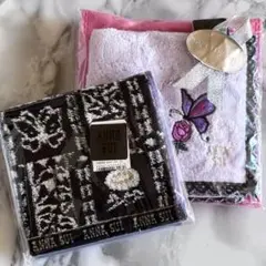ANNASUI アナスイ ハンカチ タオル 2個セット