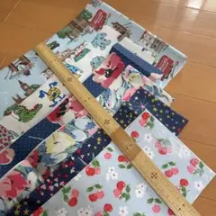 キャスキッドソン 生地　ラミネート端切れセット