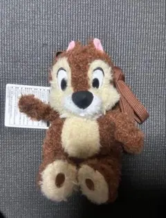 ディズニー ショルダーバッグ ぬいぐるみ チップとデール