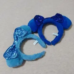 ディズニー★カチューシャ モコモコ ファー ２つセット