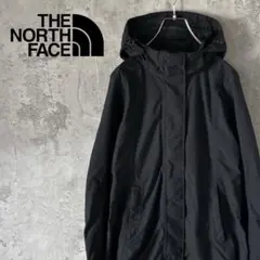 ザノースフェイス　マウンテンパーカー　ロング丈　ブラック　レディース　XL
