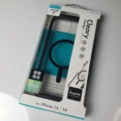 iPhone14 iPhone15 耐衝撃ハイブリッドケース ブラック 188