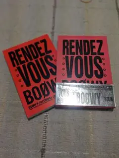 BOΦWY 写真集　RENDEZ-VOUS 軽装版　ランデブー　ボーイ　ボウイ