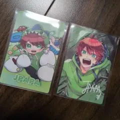カラフルピーチ 展示会 カード じゃぱぱ