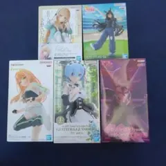 美少女フィギュア5セット
