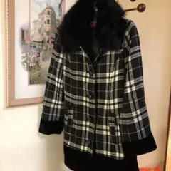 フォックス付コート