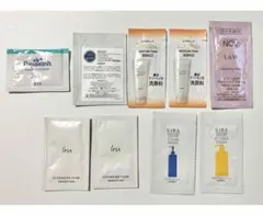 洗顔料　イプサ＆パパウォッシュ＆NOV などサンプル　9枚のサムネイル