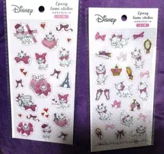 Disney マリーちゃん シール