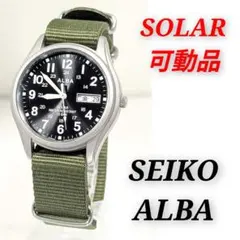 SEIKO ALBA FIELD GEAR メンズ二次電池交換済み可動品F-20 - メルカリ