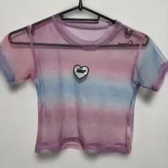 AMAP メッシュ Tシャツ グラデーション