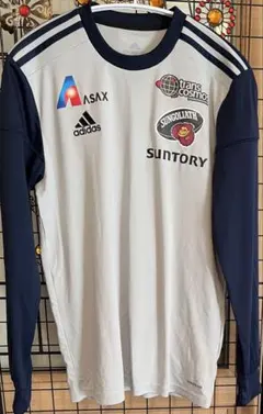 adidas サントリー サンゴリアス ロングスリーブシャツ