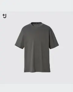 ユニクロ +J スーピマコットンリラックスフィットクルーT オリーブ L