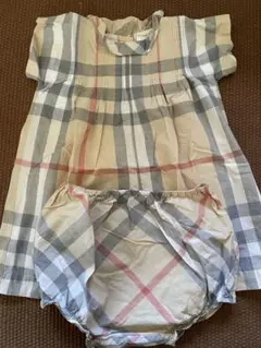 バーバリーチルドレン ワンピース12m 80size