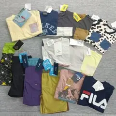 120サイズ　新品のみ　男の子　まとめ売り　Tシャツ ハーフパンツ　15点のサムネイル