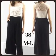 定価４万✨グレースコンチネンタル　パンツドレス　オールインワン　パーティー　38