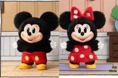 ディズニー　ポップマート ミッキー ミニー　ぬいぐるみ 2点セット